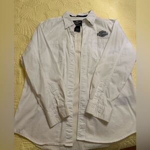 Harley Davidson Button Down Shirt - Men’s Large